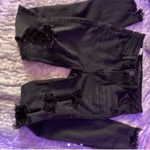 american eagle ripped jeans